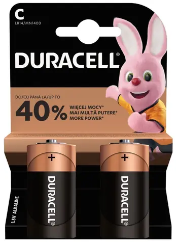 DURACELL - Basic batéria C 2 ks