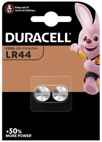 DURACELL - Gombíková batéria LR44 2 ks