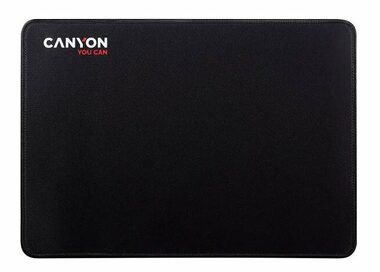 CANYON P-4 Herná podložka pod myš čierna / 350 x 250 mm