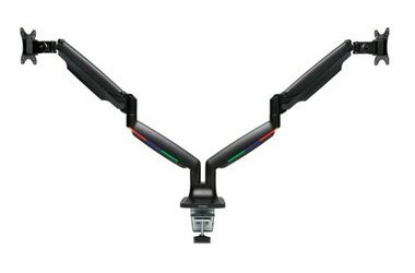 Kensington Rameno na dva monitory SmartFit čierna / až 9 kg / 170-505 mm / nastavenie výšky jedným dotykom