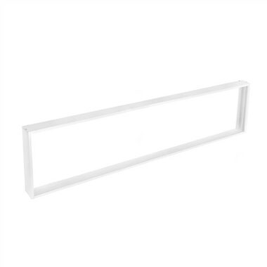 Solight WO907-W hliníkový biely rám pre inštaláciu 295x1195mm LED panelov na stropy a steny / výška 68mm