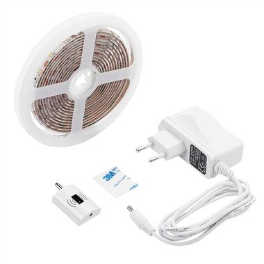 Solight WM505 LED stmievateľný pásik s bezdotykovým ovládaním 3m / 180 LED / 4000K / IP65 / 230V