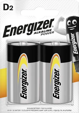 Energizer alkalická batéria D LR20 Mono 1.5V 2 ks