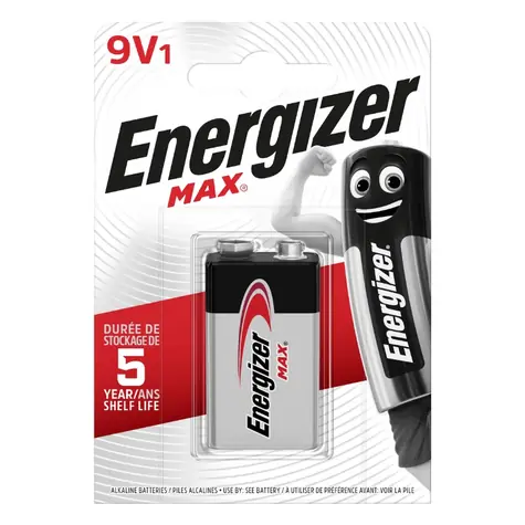 Energizer MAX Batéria - 9V 1 ks