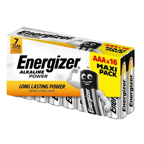 Energizer Alkaline Power Batéria - Mikrotužka AAA Family Pack 16 ks