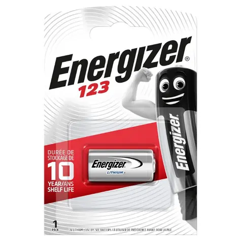 Energizer Lithium Photo - CR123