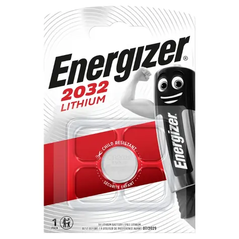 Energizer Lítiová gombíková batéria - CR2032