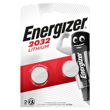 Energizer Lítiová gombíková batéria - CR2032 2 ks