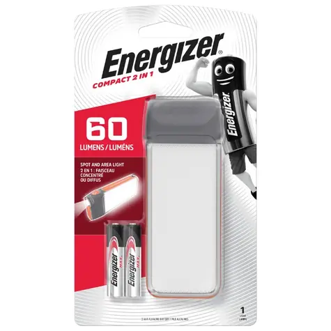 Energizer Fusion Compact 2-in-1 60lm / Svietidlo / Dosvit: až 20 metrov / 2xAAA