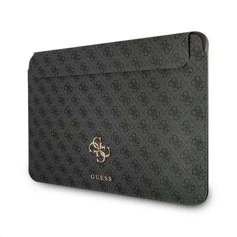 GUESS PU 4G Metal Logo Computer Sleeve 13" sivá