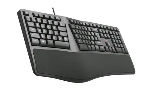C-tech KB-113E ERGO slim klávesnica / CZ SK / USB