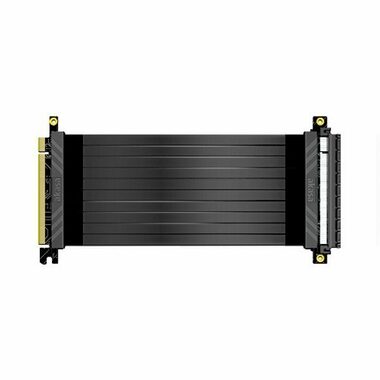 AKASA Riser Black X2 čierna / Premium PCIe 3.0 x 16 Riser Kábel 20cm