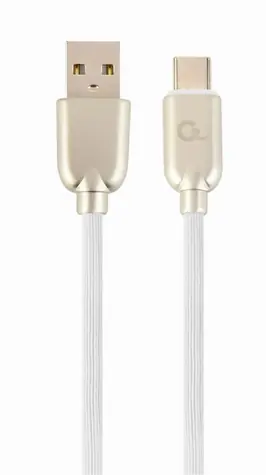 Gembird CC-USB2R-AMCM-1M-W USB-C kábel 1 m biela / USB 2.0 A (M) - USB-C (M)