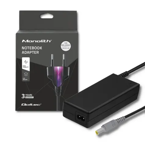 Qoltec 50093 Adaptér pre notebooky IBM Lenovo 90W / 20V / 4.5A / 7.9x5.5