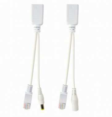 Gembird PP12-POE-0.15MW UTP pasívny PoE adaptér kit / bez adaptéra / 2x PoE adaptér
