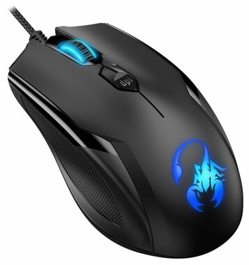 GENIUS GX GAMING AMMOX X-1 600 / drôtová / 3200 DPI / RGB podsvietenie / USB / čierna