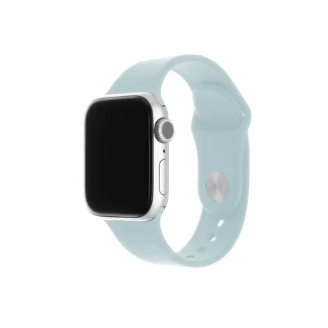 FIXED Silicone Strap Set silikónových remienkov pre Apple Watch 42 &amp; 44 &amp; 45 mm svetlo tyrkysová