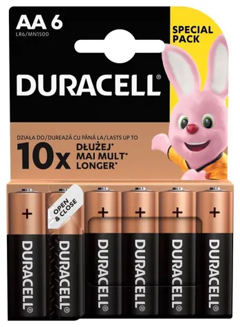 DURACELL - Basic batéria AA 6 ks