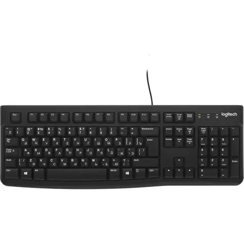 Logitech klávesnica K120 For Business RU / USB / Drôtová