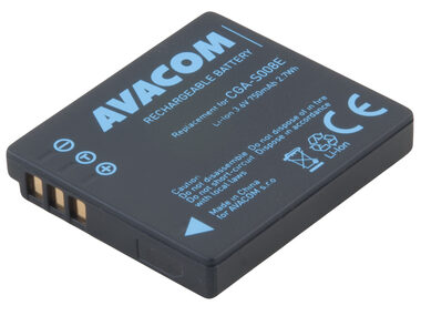AVACOM Náhradná batéria Panasonic CGA-S008E / Li-Ion / 3.6V / 750mAh / 2.7Wh