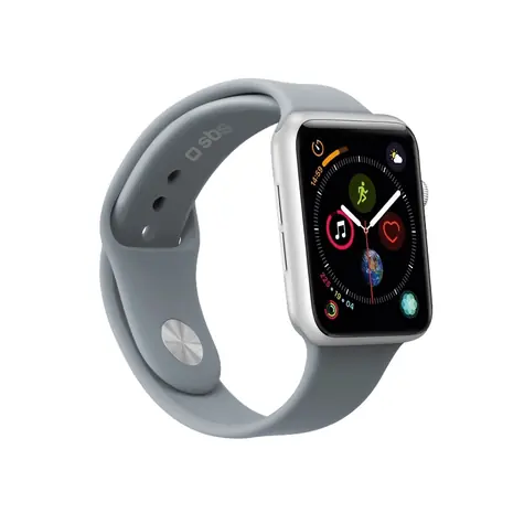 SBS remienok pre Apple Watch 44 mm veľkosť (S - M) sivá