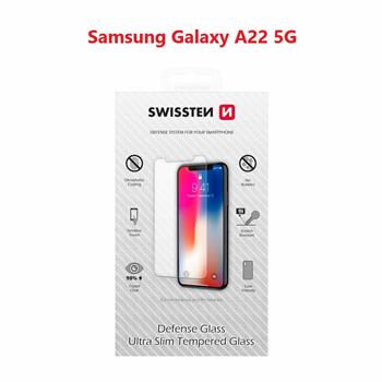 SWISSTEN Ochranné temperované sklo 2.5D pre SAMSUNG A226 GALAXY A22 5G