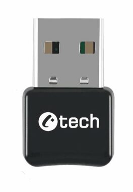 C-TECH BTD-01 USB Bluetooth 5.0 adaptér / USB-A 2.0 / mini dongle / Bluetooth 5.0