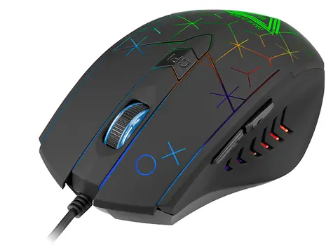 Tracer GAMEZONE XO čierna / herná optická myš / 1600 DPI / 6 hr. + koliesko / USB