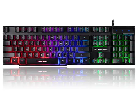 Tracer GAMEZONE LoCCar čierna / klávesnica / LED podsvietenie / USB / US layout / 1.3 m