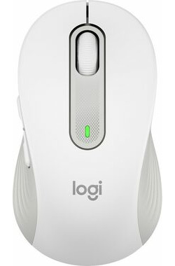 Logitech Wireless M650 biela / bezdrôtová myš / 2.4 GHz / Bluetooth / 1x AA