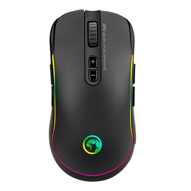 Marvo G942 čierna / herná optická myš / 10000 DPI / RGB / USB / 1.7m
