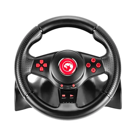 Marvo GT-903 / volant s pedálmi a radiacou pákou / 16 tlačidiel / USB / PC &amp; PS3 &amp; PS4 &amp; XBOX ONE &amp; XBOX 360