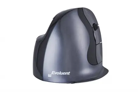 Evoluent Wired VerticalMouse D šedo-čierna (S) / Ergonomická myš / USB / iba pre pravákov