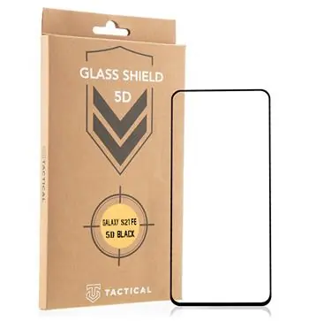 Tactical Glass Shield 5D sklo pre Samsung Galaxy S21 FE 5G čierna