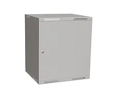 Solarix rozvádzač nástenný skladaný SENSA LITE 12U 450mm / dvere plech / RAL 7035