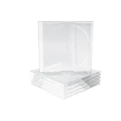 MediaRange CD Jewelcase pre 1 disk transparentný (100ks)