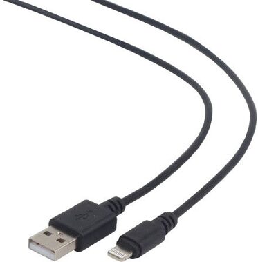 Gembird CC-USB2-AMLM-1M čierna / ligtning / USB 2.0 / 1m