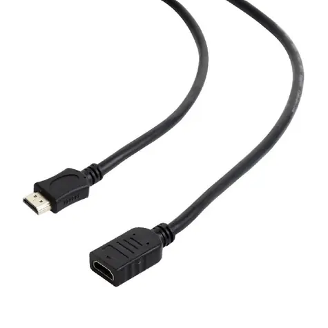 Gembird CC-HDMI4X-10 Standard kábel HDMI-M - HDMI-F 3m čierna / tienený / pozlátené kontakty