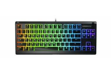 SteelSeries Apex 3 TKL čierna / herná klávesnica / RGB podsvietenie / US layout