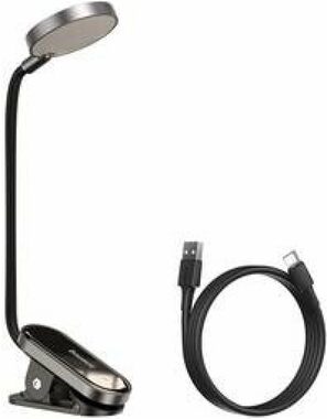 Baseus Mini lampa s klipom šedá / USB / 3W / 350mAh
