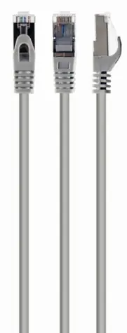 Gembird PP6A-LSZHCU-5M kábel RJ45 Cat.6A šedá / 5 m
