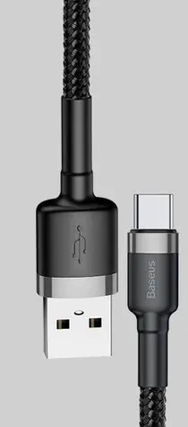 Baseus CAMKLF-AG1 kábel USB-A na microUSB čierna / 0.5 m