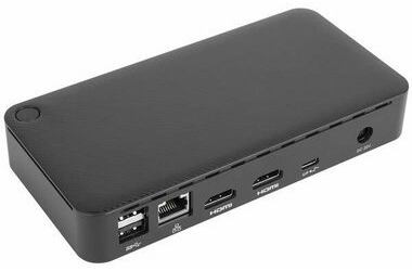 Targus DOCK310EUZ Dual 4K Univerzálna dokovacia stanica 65W / USB-C / 2 x HDMI / RJ45 / 2 x USB 3.2