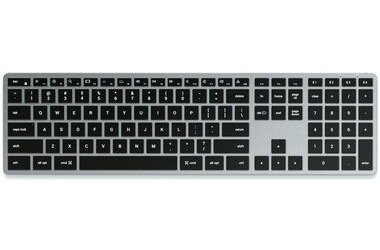 Satechi ST-BTSX3M šedá / bezdrôtová klávesnica / podsvietenie
