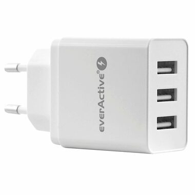 EverActive SC-300 / Nabíjačka / 3xUSB / 5V / 2.4A