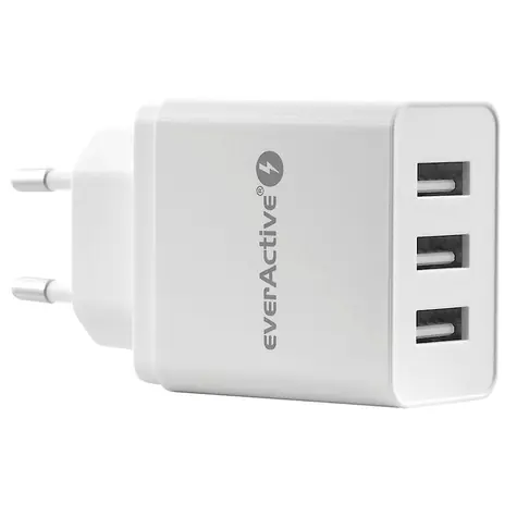 EverActive SC-300 / Nabíjačka / 3xUSB / 5V / 2.4A