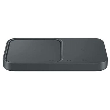 SAMSUNG Dual bezdrôtová nabíjacia podložka (bez kábla) čierna / 15W / USB-C / rýchle nabíjanie