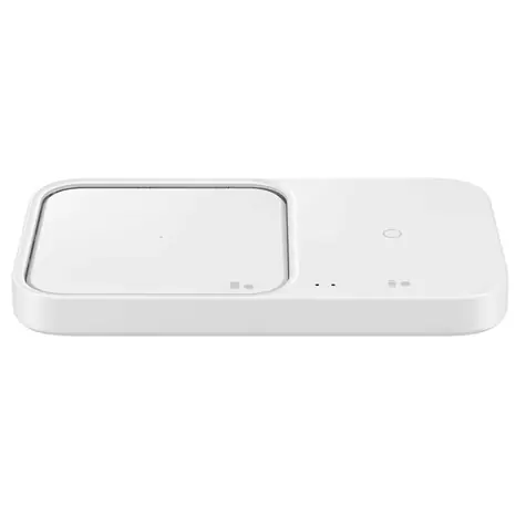 SAMSUNG Dual bezdrôtová nabíjacia podložka biela / 15W / USB-C / rýchle nabíjanie