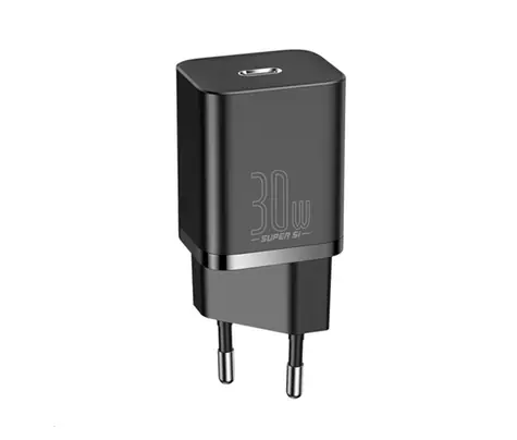 Baseus Super SI rýchlonabíjačka čierna / 30W / USB-C