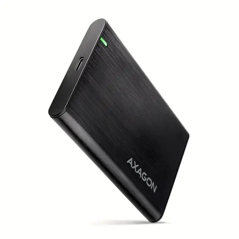 Axagon EE25-A6C, USB-C 3.2 Gen 1 - SATA 6G 2.5" kovový RAW box, bezskrutkový